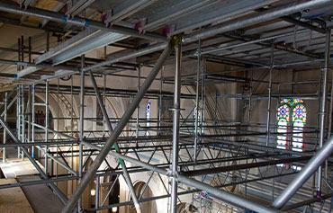 FRAME AND BRACE SCAFFOLD